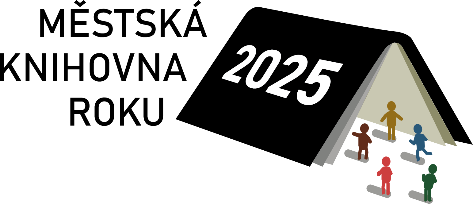 Městská knihovna roku 2025 – logo