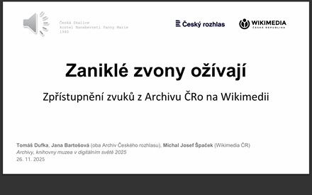 Zaniklé zvony ožívají 