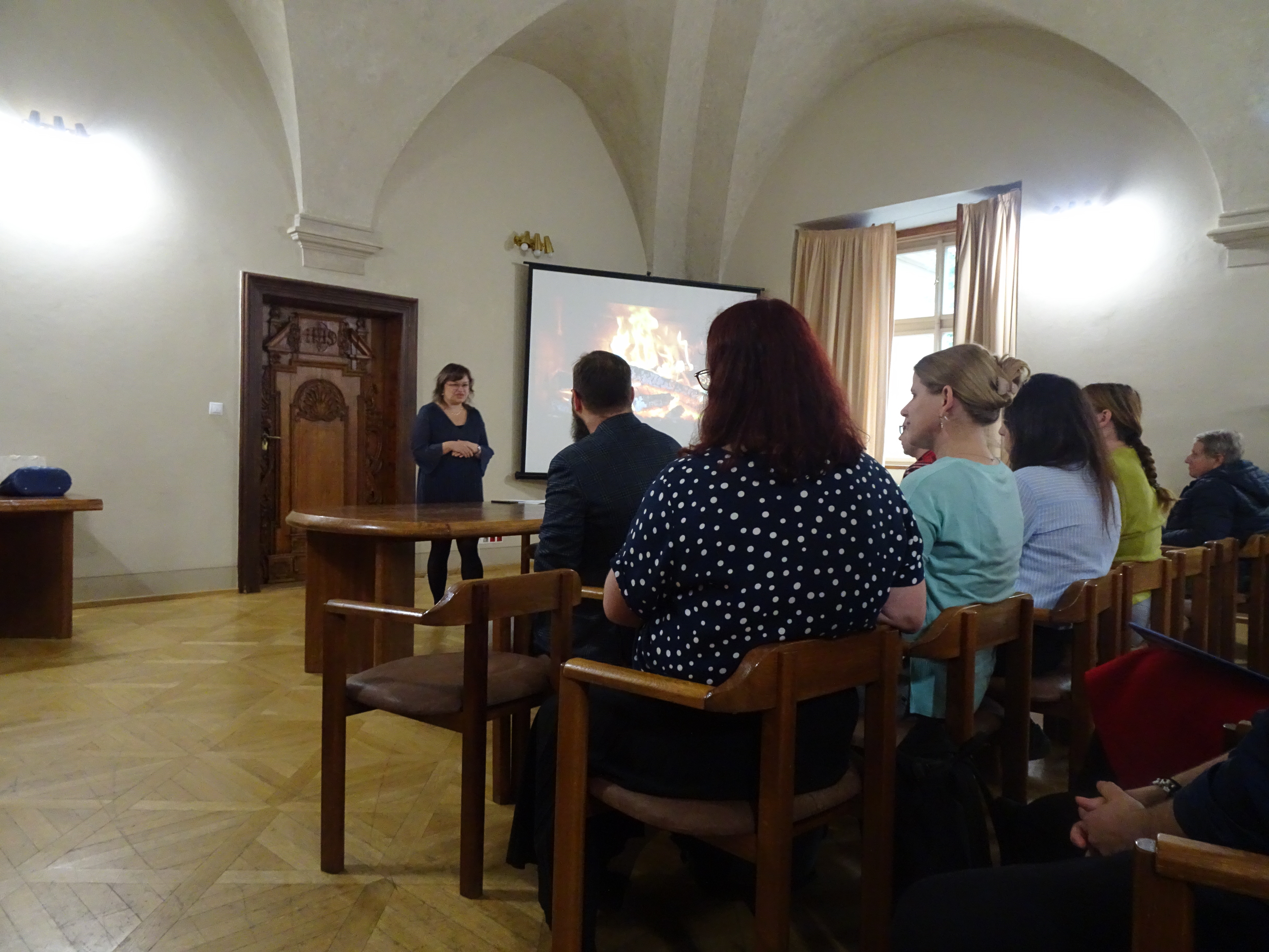 Předsedkyně SKIP Praha vítá účastníky akce